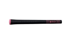 パーフェクトプロ X HOLD BLACK RUBBER エックスホールド ブラックラバー（ピンク）バックラインなし ゴルフ グリップ クラブ 交換 太さ M60 シンプル オシャレ ピンク 桃色 76-L