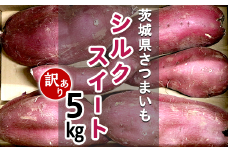584-2【訳あり】茨城町産さつまいも5kg（シルクスイート）
