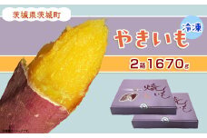 411 冷凍焼き芋 紅はるか 1670g 冷凍 真空パック 835g × 2箱