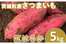233-1茨城町産紅はるか5kg（さつまいも）【2025年11月中旬頃より発送予定】