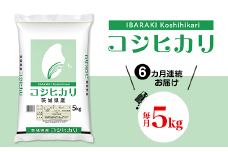 467 こしひかり5kg 定期便 【6カ月連続お届け】 令和6年