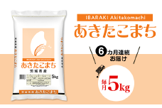 469 あきたこまち5kg 定期便 【6カ月連続お届け】
