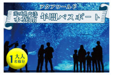 アクアワールド茨城県大洗水族館 年間パスポート 大人1名 大洗 チケット 券 アクアワールド 水族館