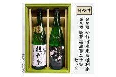 日本酒 ガルパン 720ml 2本 セット 純米酒 純米吟醸 月の井 コラボ 大洗 地酒 ガールズ＆パンツァー 桂利奈