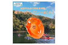 ホロルの湯の藤井川ダムカレー皿(小) (BG014)