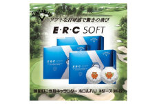 ゴルフボール　キャロウェイ　E.R.C SOFT　ご当地キャラ　ホロル入り　ERC ソフト 3ダース (BO020)