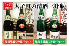 【2ヶ月定期便】大子町の清酒一升瓶（AS005）