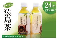 【茨城県共通返礼品/八千代町】猿島茶ペットボトル1ケース（350ml×24本入り）【緑茶 一番茶葉を100%使用 飲み物 ドリンク お茶】(79-05)