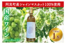 07-04 【数量限定】2022 シャインマスカット100％国産ワイン【白ワイン 贅沢 上質 ギフト 無農薬 葡萄 阿見町 茨城県】