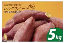 【12月下旬より順次発送】さつまいも シルクスイート5kg【甘藷 甘い さつま芋 サツマイモ 薩摩芋 茨城県産 茨城県 阿見町】(90-03)