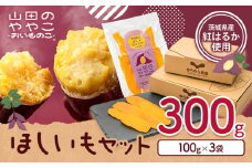 干し芋 山田のややこ おいものこ ほしいもセット 300g  《30日以内に出荷予定(土日祝除く)》株式会社ゆうゆう農園 スイーツ おやつ 芋 さつまいも 和菓子 お菓子 茨城県 河内町【配送不可地域あり】（沖縄・離島）