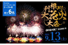 【3組限定】第38回 利根川 大花火大会 観覧チケット「プレミアムキャンピングカー付き テーブル席 最大6名」 メルセデス・ベンツKABE Royal 780 K2610