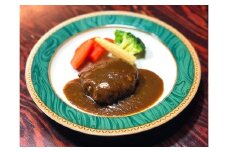 K1469 常陸⽜100％煮込み手ごねハンバーグ200g×6パック（合計1.2kg）