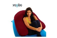 K1938 Yogibo Support ヨギボーサポート 【ワインレッド】