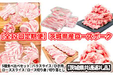 K2036 【定期便 全12回】茨城県産ローズポーク【茨城県共通返礼品】