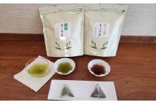 S241 野口園 お手軽 ティーパック 緑茶 ・ ほうじ茶 セット