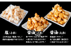 S237 道の駅さかいで大人気！ 一休揚げ【醤油(小粒・大粒)・塩味】 揚餅3箱大袋セット 揚げ餅 揚げおかき 手造り