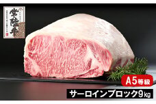 K2418 常陸牛(ひたちぎゅう) A5等級 サーロインブロック 9kg
