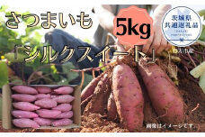 さつまいも「シルクスイート」5kg(茨城県共通返礼品・行方市産)