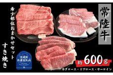 安達牧場の「常陸牛」希少部位おまかせ詰め合わせ すき焼き（茨城県共通返礼品／茨城県産）