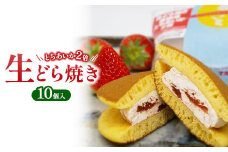 生どら焼き とちあいか2倍 10個入り ｜ お菓子 和菓子 スイーツ 栃木県 宇都宮市