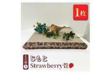 ミニ畳(大) 「じもと」Strawberry畳 1枚◇
