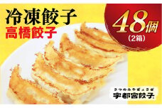 【高橋餃子店】　餃子24個入り×2箱【配送不可地域：離島】