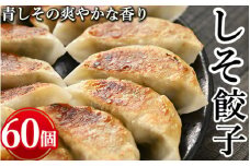 しそ餃子　計60個(20個入り×3)
※着日指定不可