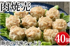 肉焼売　計40個(10個入り×4)
※着日指定不可