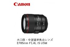Canon 大口径・中望遠単焦点レンズ EF85mm F1.4L IS USM ｜ キヤノン Canon 交換 カメラ レンズ  一眼 写真 撮影