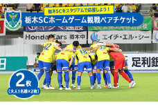 栃木SCホームゲーム観戦ペアチケット 【試合選択可能】