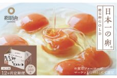 【12ケ月定期便】磨宝卵GOLD/贈答箱 30個入｜ たまご 卵 鶏卵 定期便 栃木県 宇都宮市 ※離島への配送不可