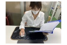 シャネボウ　ふわっと暖暖　「パソコン暖マット」 F7Z-442