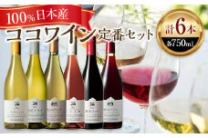 ココワイン/ワイン6本セット【  ワイン セット お酒 栃木県 足利市 】 F7Z-022