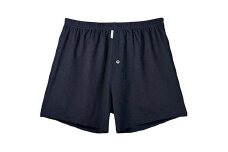 メンズ下着 シルクトランクス (Mネイビー1枚) ZIVANE F7Z-1556