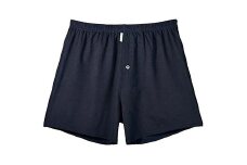 メンズ下着 シルクトランクス (Mネイビー5枚) ZIVANE F7Z-1572