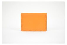 栃木レザー使用｜約30枚収納 本革名刺入れ｜Card holder 01｜キャメル｜minca（全7色）