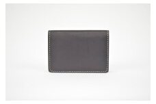 【全7色】栃木レザーの名刺入れ 約50枚収納 ポケット4つ Card holder 02/ブラック/minca　416【雑貨 ファッション 人気 おすすめ 】