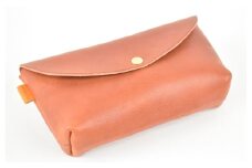 【全6色】栃木レザー ポーチ02M　小物入れ バッグの中もスッキリ 化粧ポーチ/Pouch　02/M/チョコ/minca　425【ファッション 人気 おすすめ 】