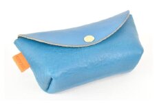 【全6色】栃木レザー ミニポーチ02S　小物入れ ピルケース/Pouch　02/S/ブルー/minca　428【ファッション 人気 おすすめ 】