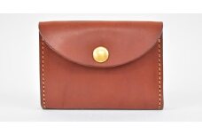 【minca】 栃木レザーのコインケース 小銭入れ カードも入る コンパクト/Coin purse 02/チョコ　475【雑貨 ファッション 人気 おすすめ 】