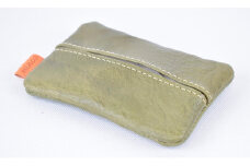 【minca】栃木レザーのポケットティッシュカバー/Tissue cover 01/オリーブ　511【雑貨 ファッション 人気 おすすめ 】