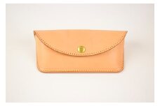 【minca】栃木レザーのメガネケース 本革 /Glasses case 01/タン(生成)　525【ファッション 人気 おすすめ 】