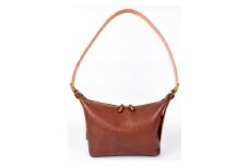 【minca】】栃木レザーのショルダーバッグ02M 斜めがけ コンパクトサイズ/Shoulder bag 02M/チョコ　533【かばん ファッション 人気 おすすめ 】