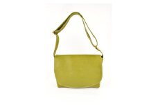 【minca】栃木レザーのショルダーバッグ01M 斜め掛け A4サイズ ソフトな手触り/Shoulder bag 01/M/オリーブ　538【かばん ファッション 人気 おすすめ 】