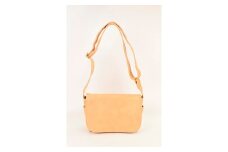 【minca】栃木レザーのショルダーバッグ01S 斜めがけ ミニサイズ ソフトな手触り/Shoulder bag 01/S/タン(生成)　545【かばん ファッション 人気 おすすめ 】
