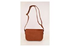 【minca】栃木レザーのショルダーバッグ01S 斜めがけ ミニサイズ ソフトな手触り/Shoulder bag 01/S/チョコ　545【かばん ファッション 人気 おすすめ 】