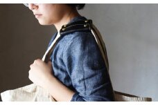 【minca】 栃木レザーのバッグ持ち手カバー2個セット 重さ軽減や汚れ防止 エコバックやキャンバスバッグの持ち手にも/ハンドルカバー/2個セット/ブラック　633【かばん ファッション 人気 おすすめ 】