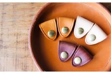 【minca】栃木レザーのコードホルダー2つ組*3セット/コードホルダー01/タン(生成),キャメル,チョコ【玩具 雑貨 日用品 人気 おすすめ 】