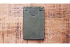 【minca】栃木レザーのタテ型パスケース 定期入れ パスホルダー01/オリーブ　694【雑貨 日用品 人気 おすすめ 】